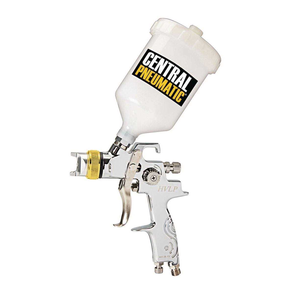 Central Pneumatic 20 oz. HVLP Gravity Feed Air Spray Gun - Image 3