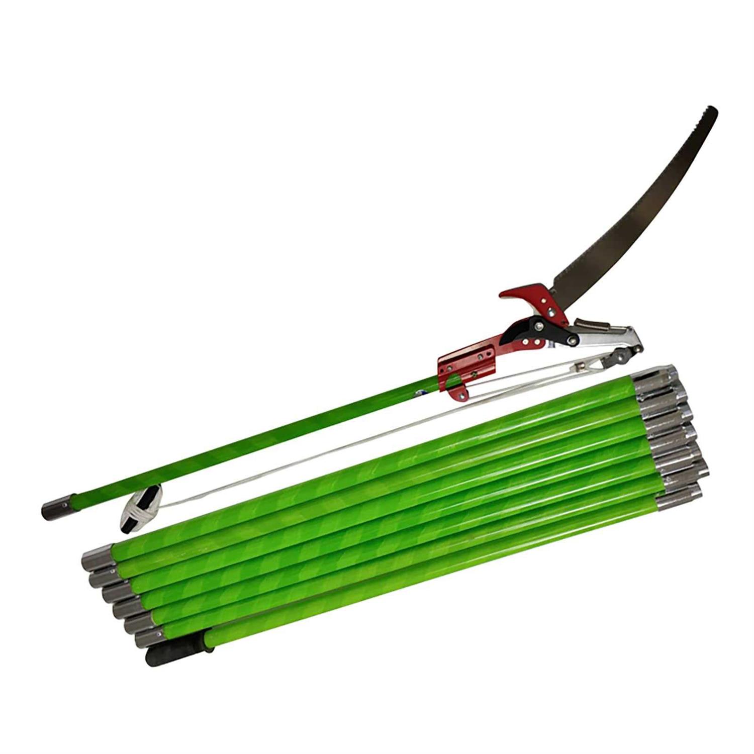 26 Feet Tree Pole Pruner 8Poles Saw Trimmer Shear Cutter Fiskers Pruning Coconut Branch - Image 5