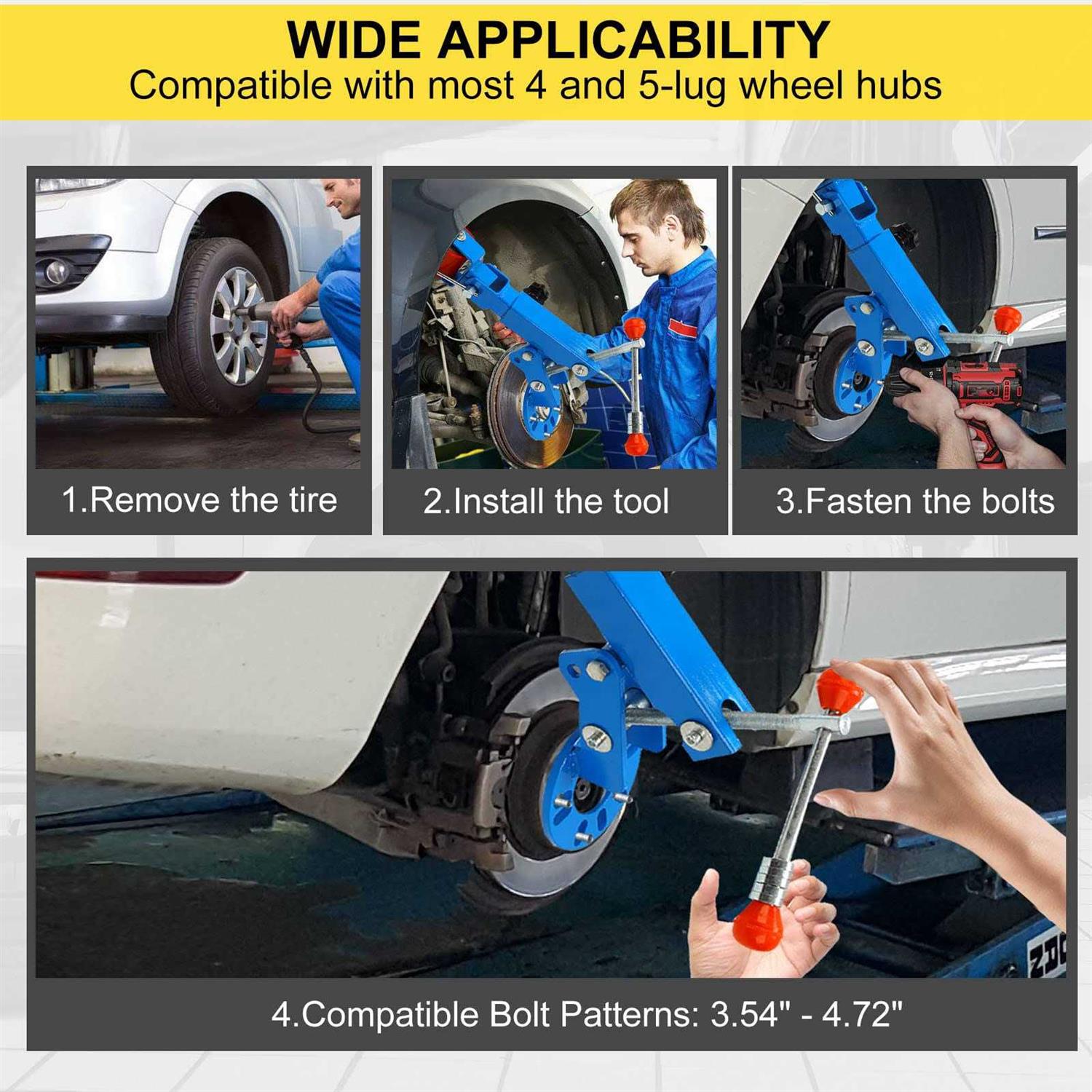 Fender Roller Tool Rolling Reforming Extending Tools Wheel Arch Roller Heavy Duty for Automobile Maintenance Flaring Former - Image 3