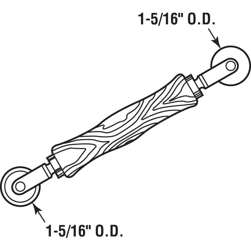Prime-Line Wood Screen Rolling Tool - Image 2