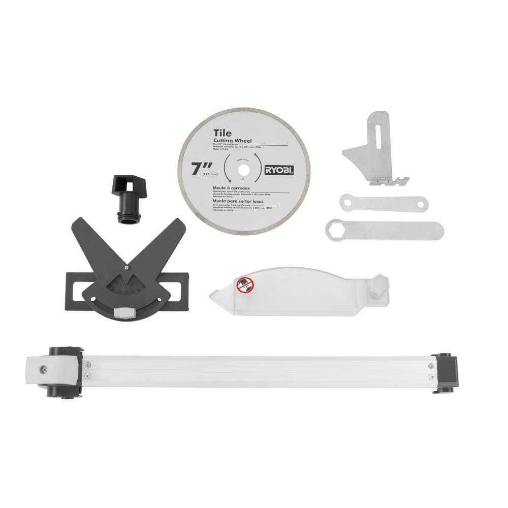 RYOBI 7 in. 4.8 Amp Tile Saw with Stand - Image 2