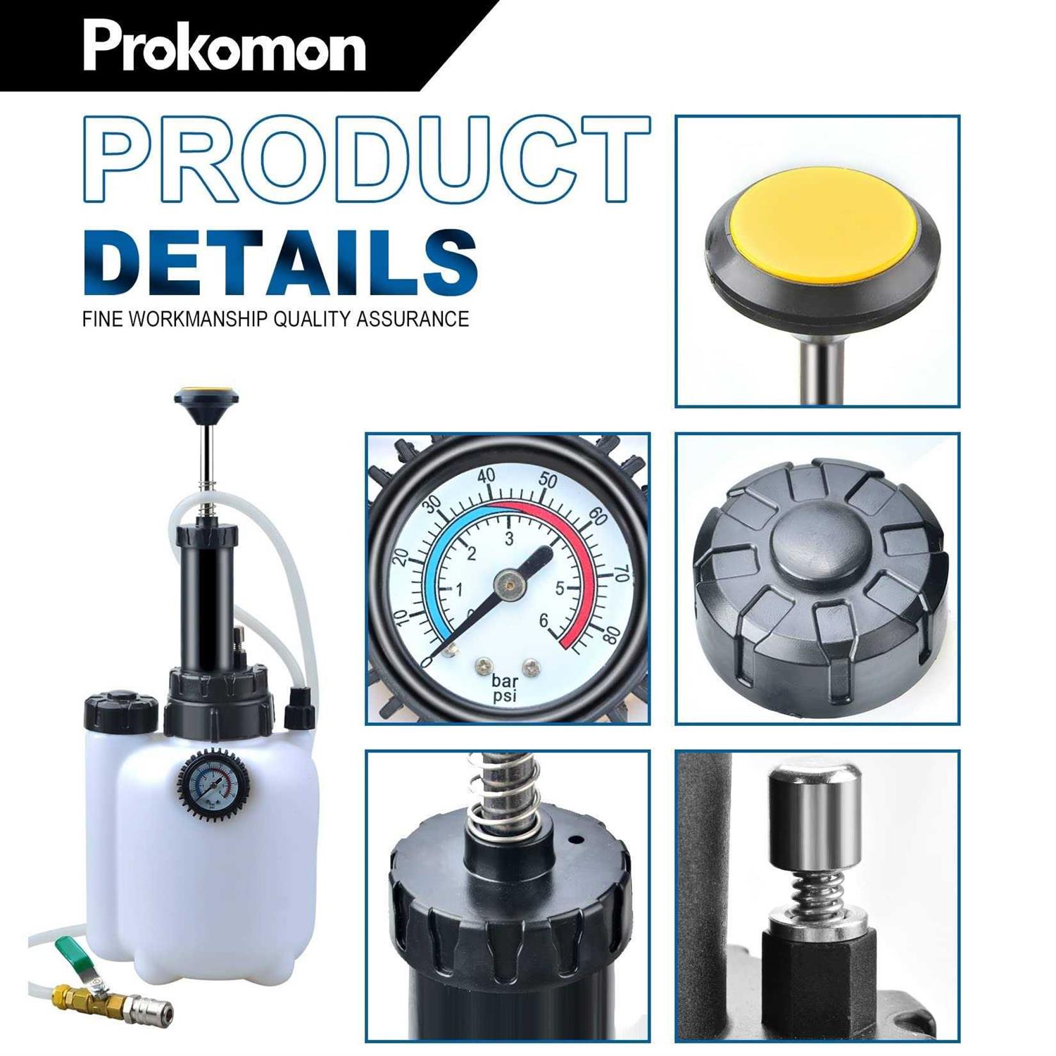 3L Manual Transmission Fluid Pump Oil Filling Filler System Fluid Transfer Pump Tool with Adapters - Image 3