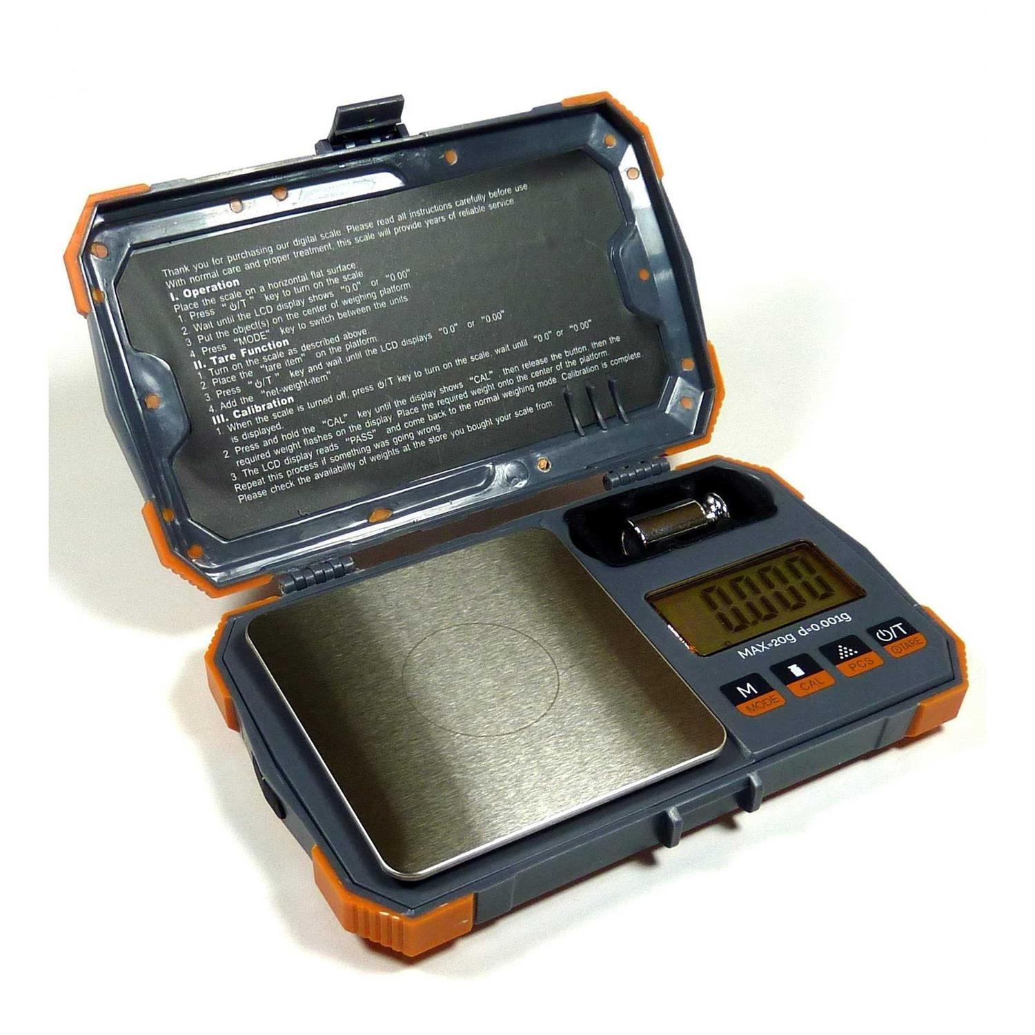 Us Balance Pocket Digital Pocket Scale 20g x 0.001g With Calibration Weight For Gold - Image 2