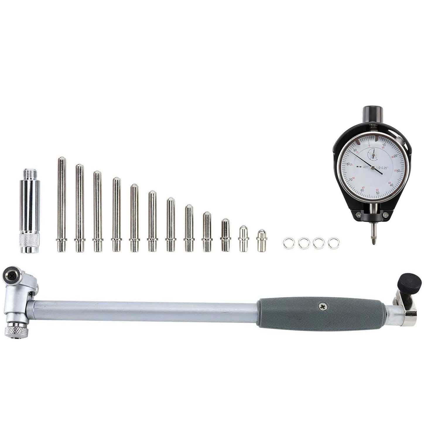 Yaetek 2 6 Bore Gauge 0.001 Deep Engine Hole Cylinder Measurement Gage Cylinder Dial Bore Indicator Gauge - Image 5