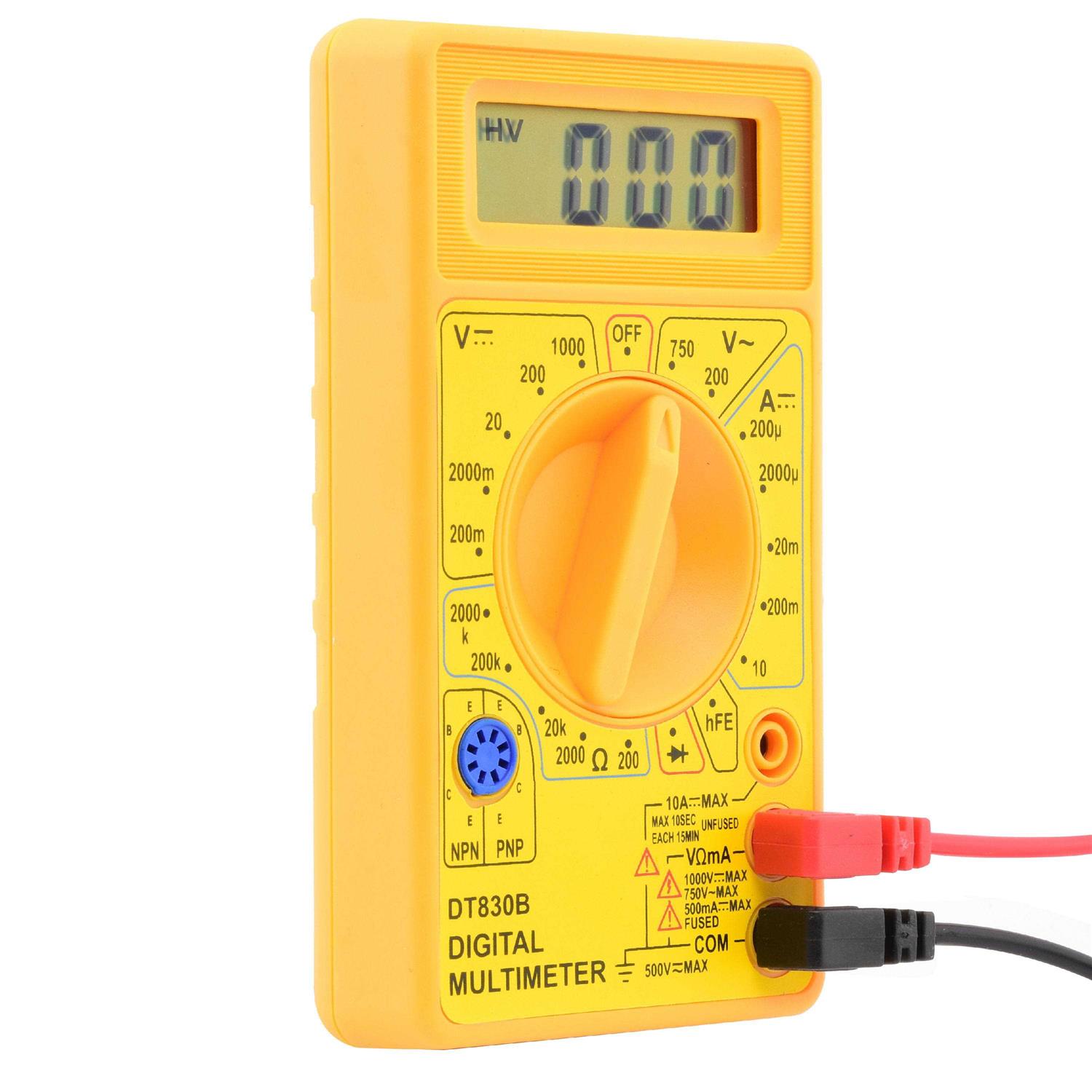 Neiko HILTEX 40508 Digital Multimeter Diode & Transistor Tester AC DC Volt Test Voltmeter - Image 3