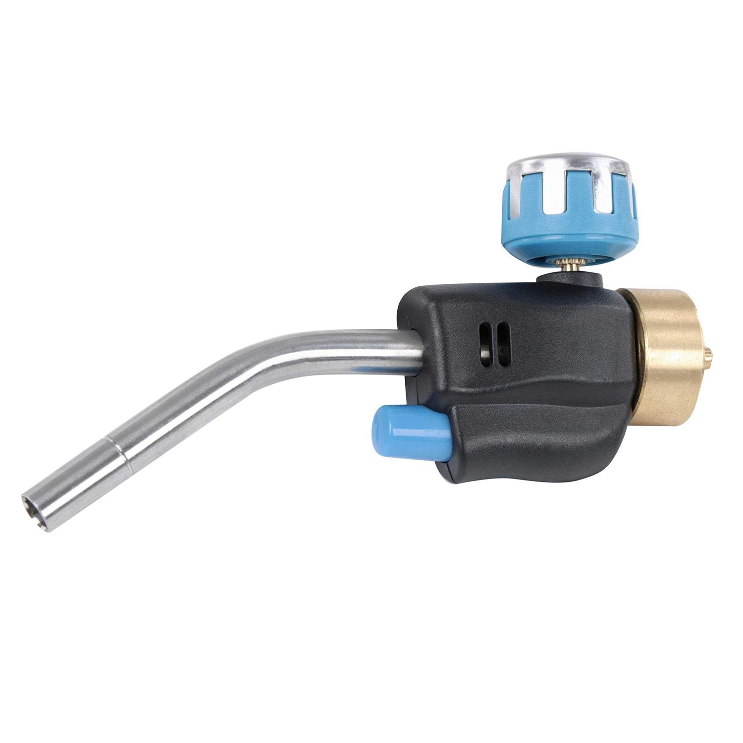 Bisupply Propane Torch with Push Button Igniter Adjustable Blow Torch Flame - Image 5