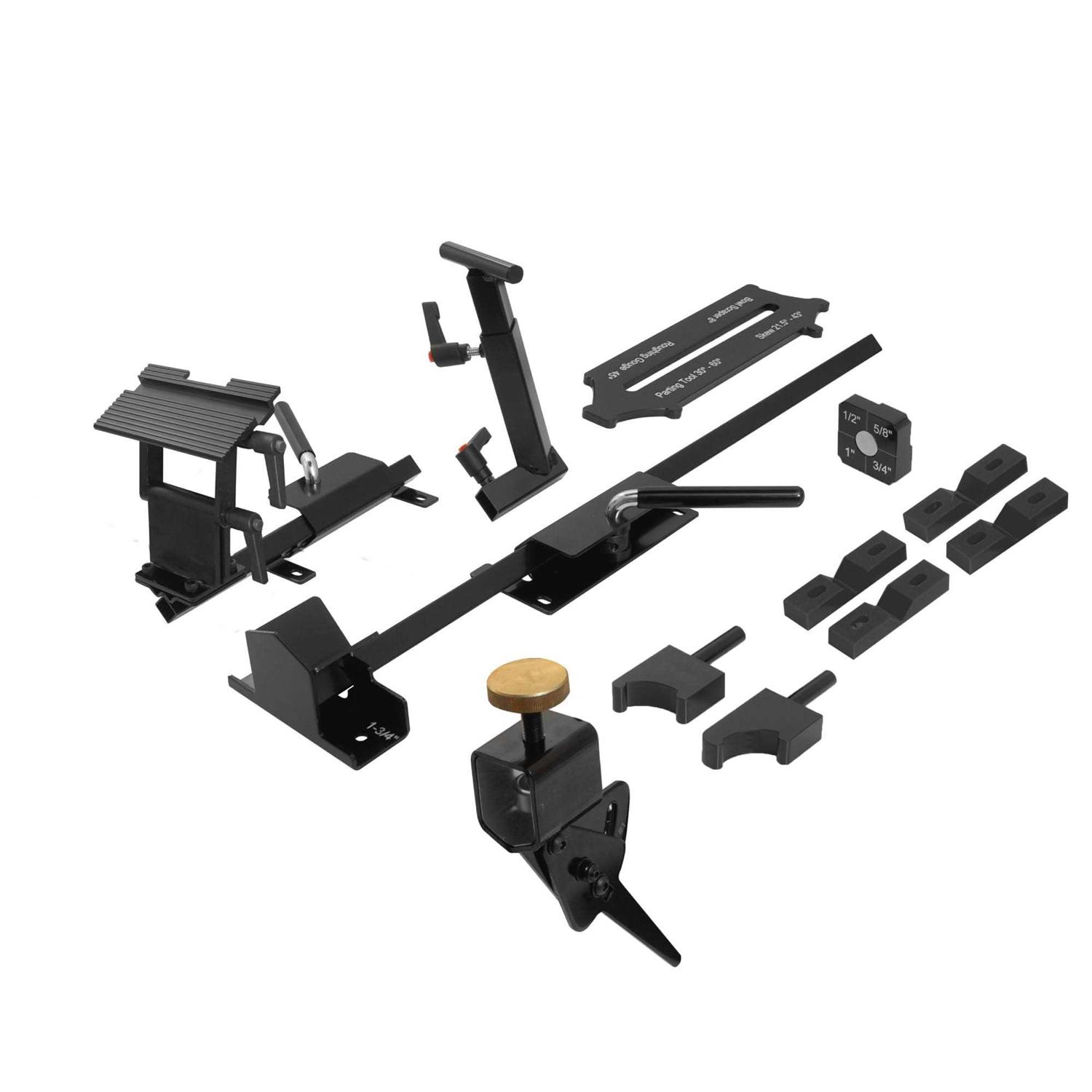 Peachtree Woodworking Supply Pro Grind Sharpening System For Lathe Turning Tools, Chisels, Skews, Bowl Spindle gouges and More. Includes the Multi-Grind Jig