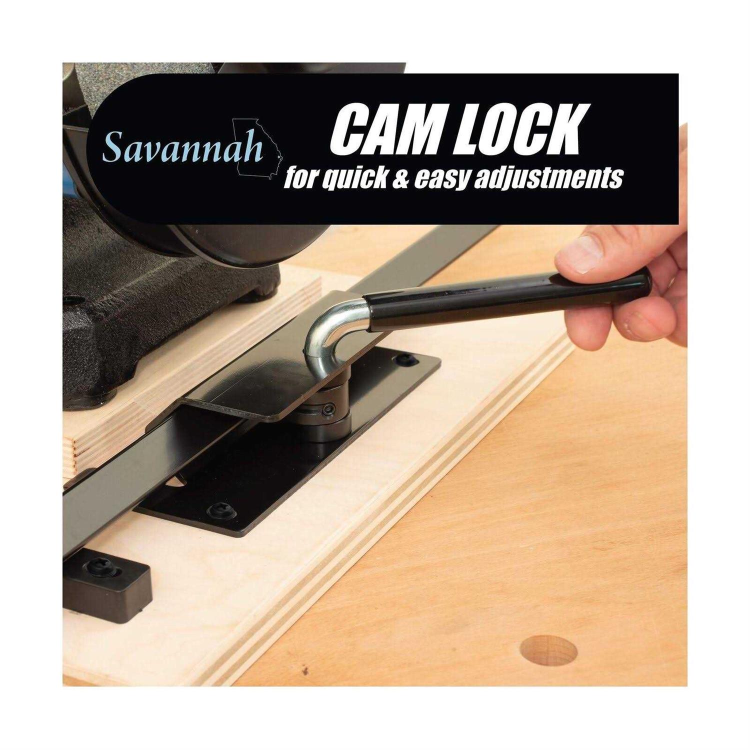 Peachtree Woodworking Supply Pro Grind Sharpening System For Lathe Turning Tools, Chisels, Skews, Bowl Spindle gouges and More. Includes the Multi-Grind Jig - Image 4