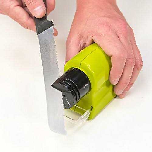Swifty Sharp Cordless Motorized Knife Blade Sharpener - Image 4