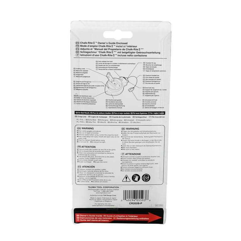 Tajima CR202B-P Chalk-Rite II Ultra Thin Chalk - Image 3