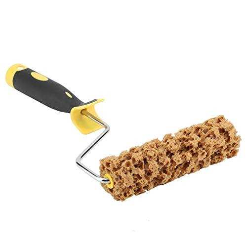 Maxmartt Texture Paint Rollers Texture Pattern Paint Roller Brush with Handle Decorate for Wall Painting Tool Texture Sponge Paint Roller Decor Art - Image 4