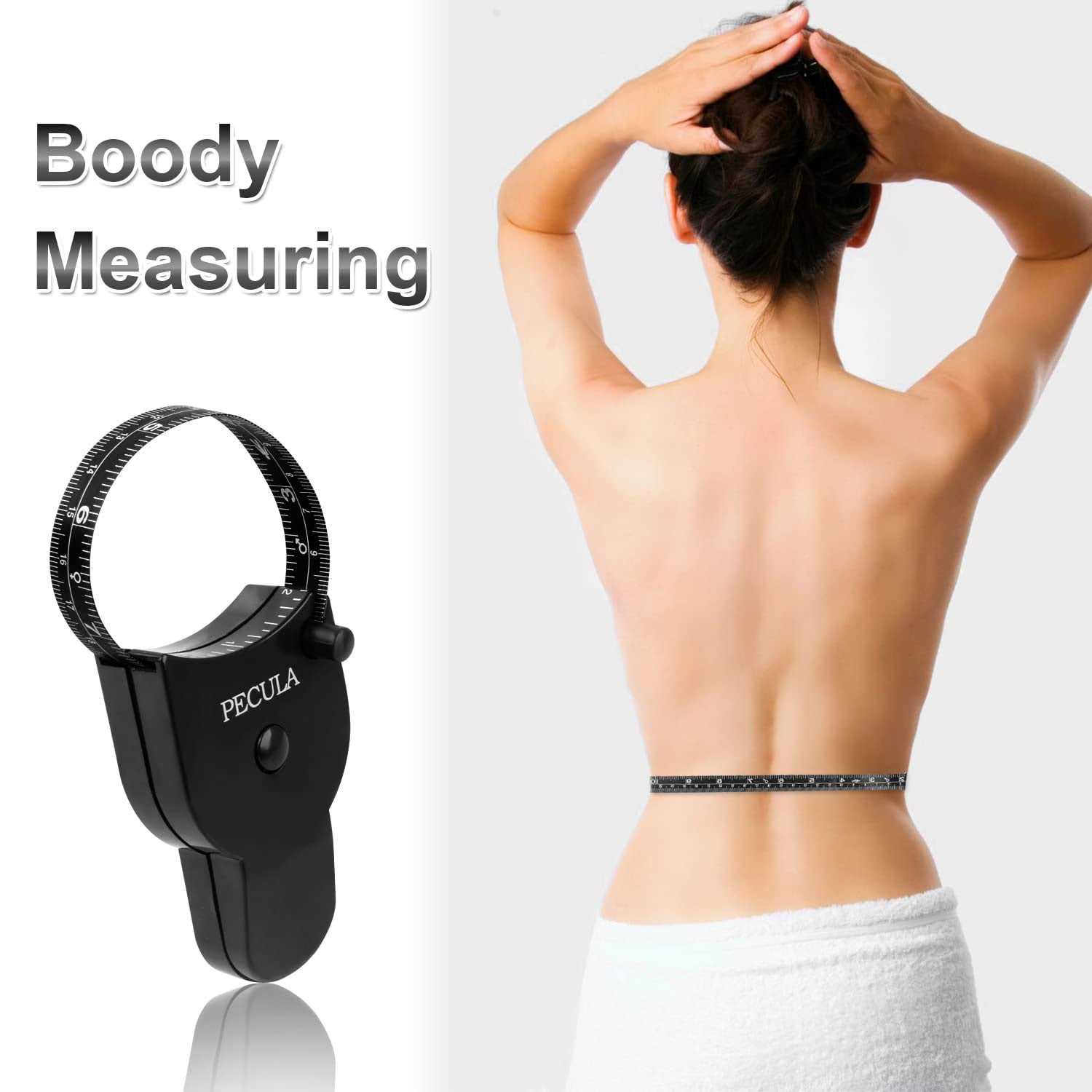 Body Measuring Tape 60 inch, Body Tape Measure, Lock Pin and Push Button Retract - Image 4