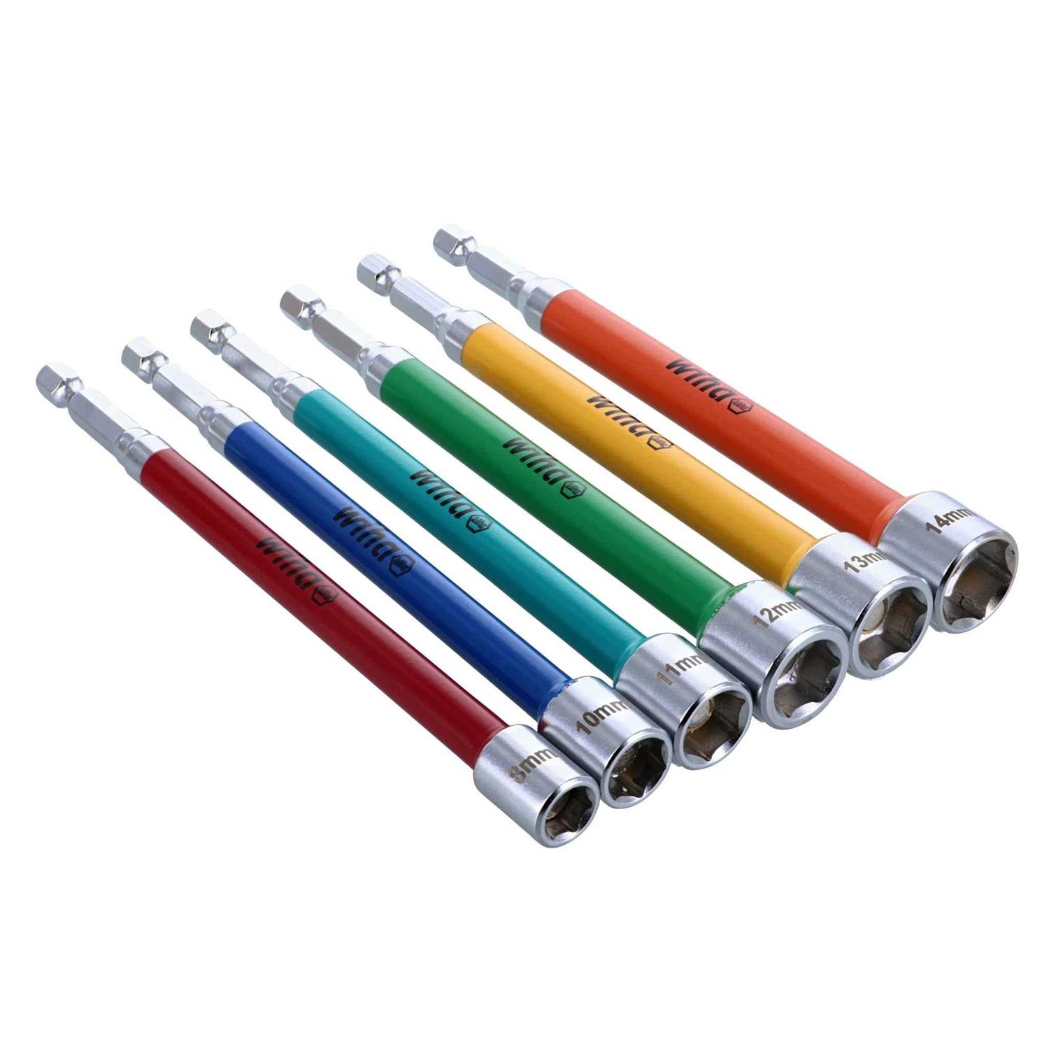 Wiha 70487 Color-Coded Magnetic Nut Setter Metric Set - Image 3