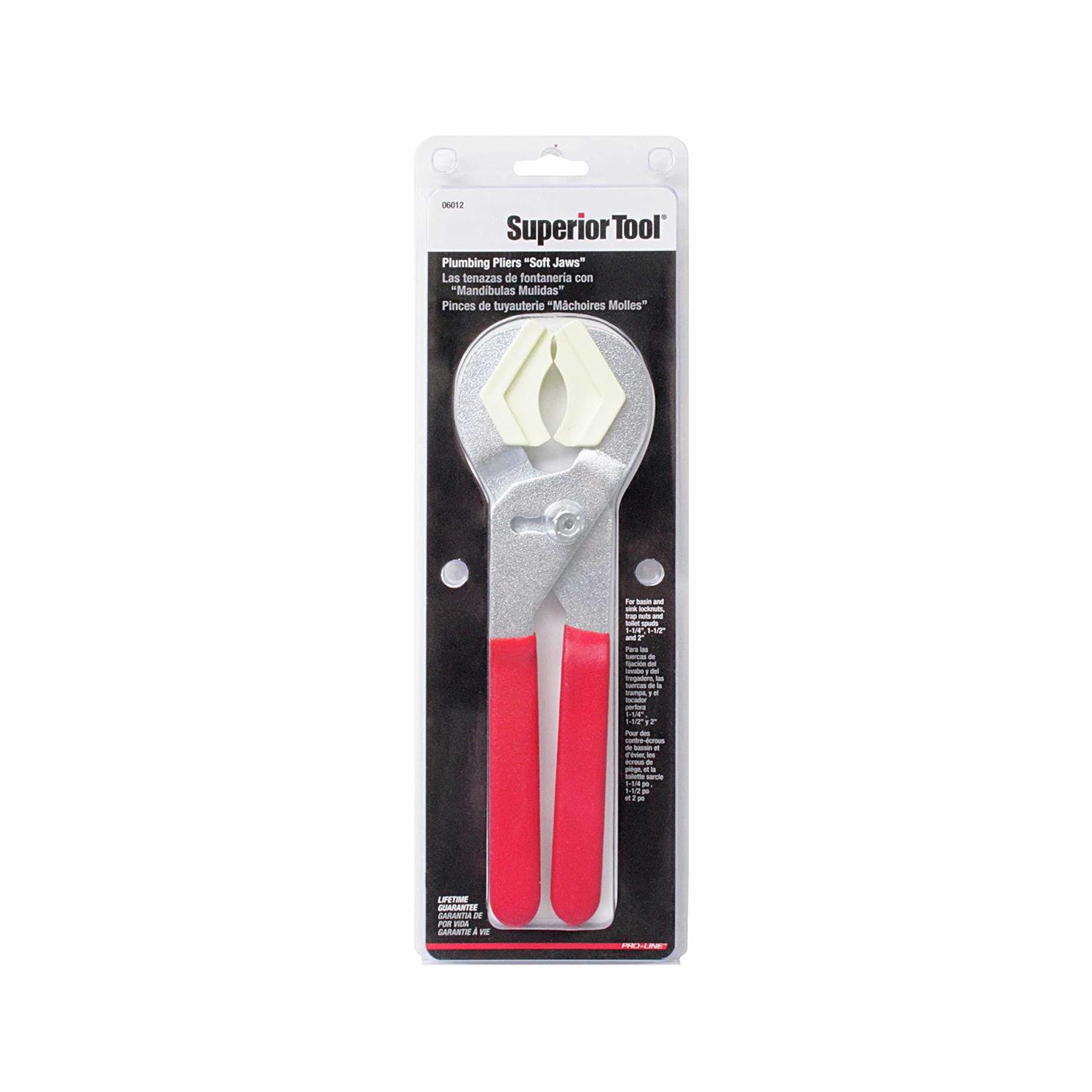 Superior Tool Soft Jaws Plumbing Pliers - Image 4
