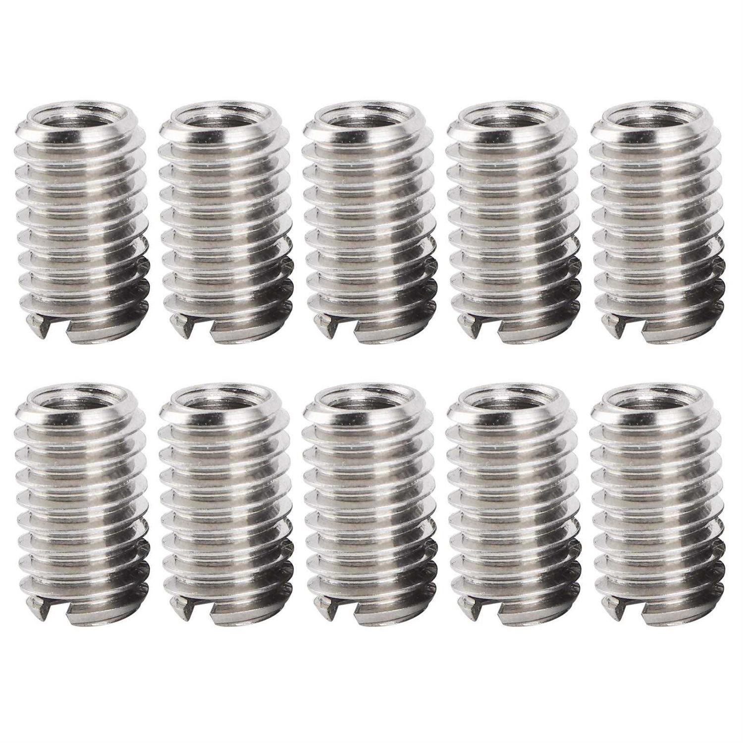 10pcs Thread Repair Insert Self Tapping Thread Insert 10mm Female Thread M4 X 0.7mm Male Thread M6 X 1mm - Image 5