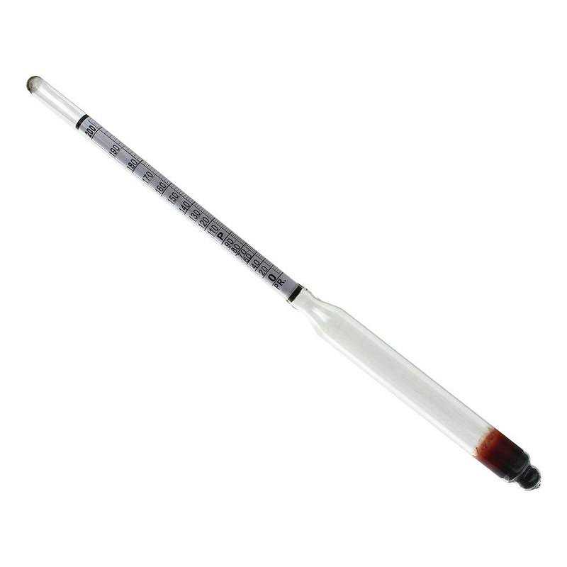 Hydrometer Alcohol, 0 200 Proof and Tralle - Image 3