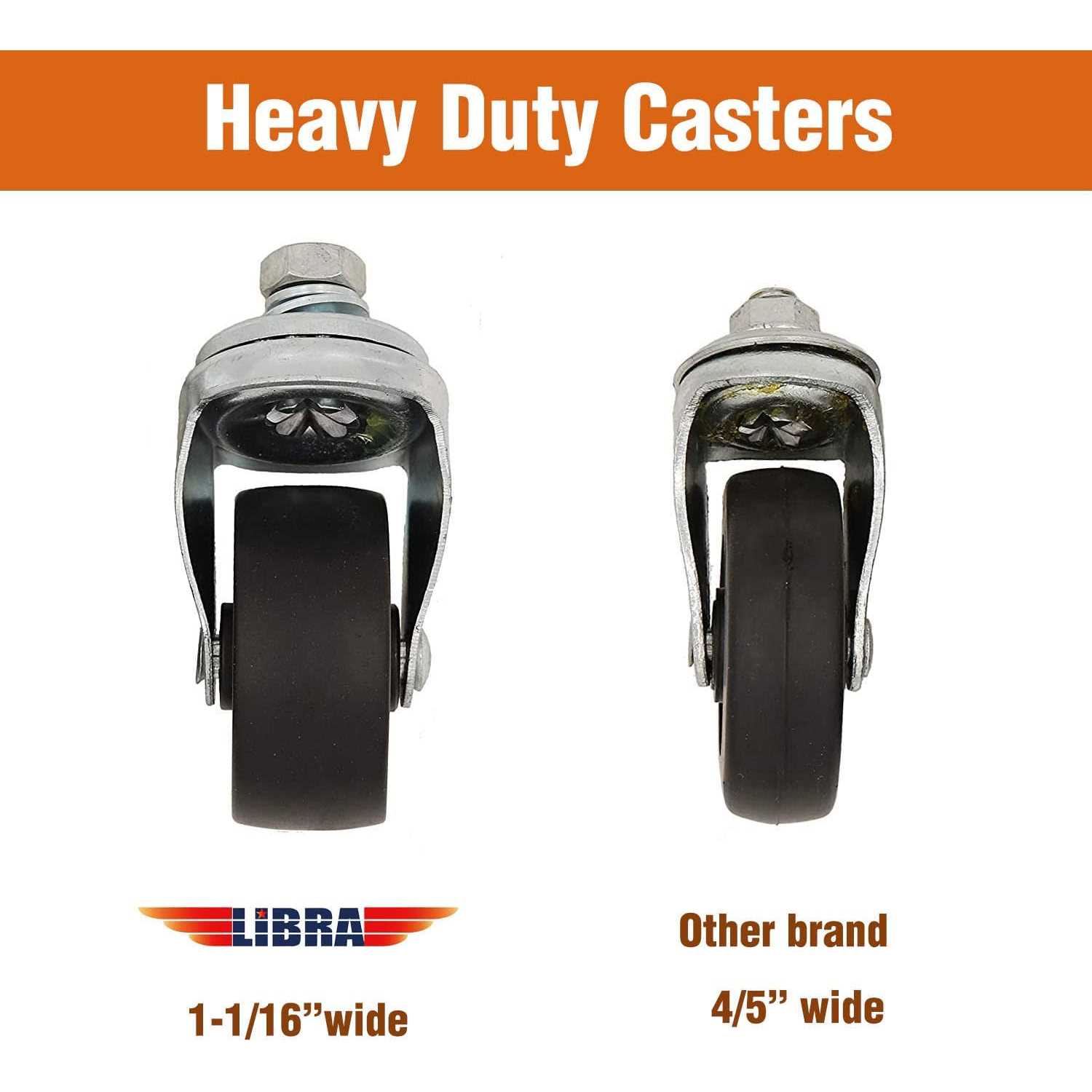 3 Pcs Libra Snowmobile Moving Dolly Set 1500 lbs Capacity 27020 - Image 3