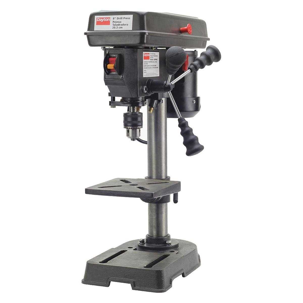 Dayton Bench Drill Press Belt Drive 1/3 Hp 40PM08