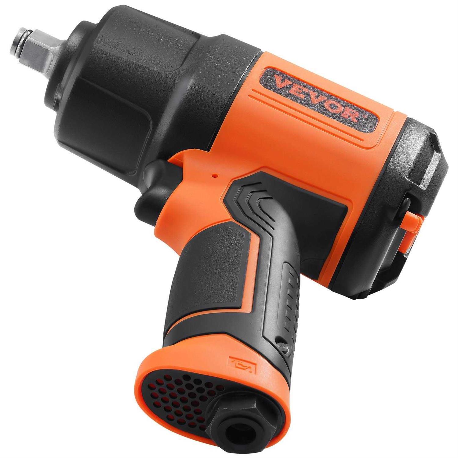 VEVOR Air Impact Wrench 1/2 Square Drive 1400ft-lb Nut-busting Torque 90-120PSI - Image 5