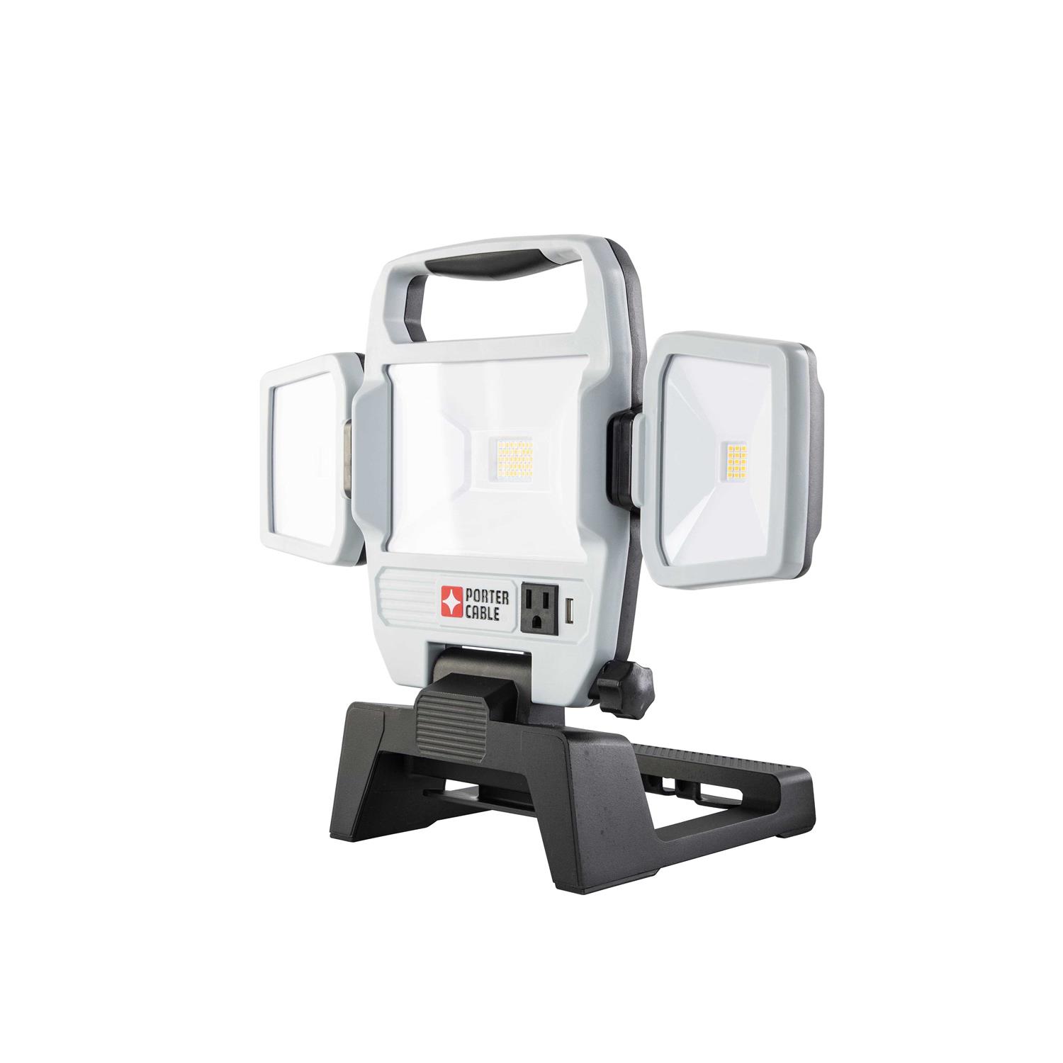 Porter-Cable 50W 5000-Lumen Max Portable LED Work Light