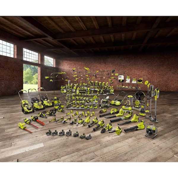 RYOBI ONE+ 18V Cordless Compact Power Scrubber Kit with 2.0 Ah Battery, Charger, and 6 Kit - Image 3