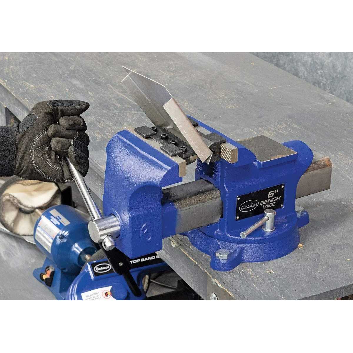 Eastwood Vise Mount Press Metal Brake Bender Attachment Cross Slide On Workbench For Bend Sheet - Image 5