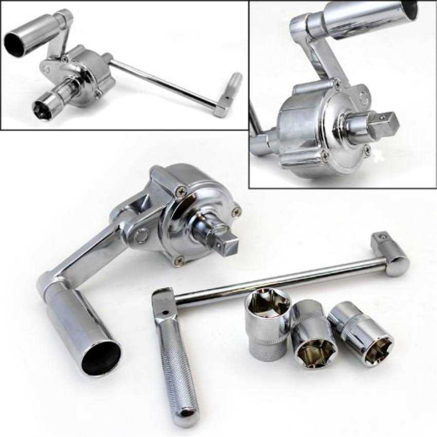 Xtremepowerus Torque Multiplier Lug Nut Labor Saving Wrench w Case - Image 3