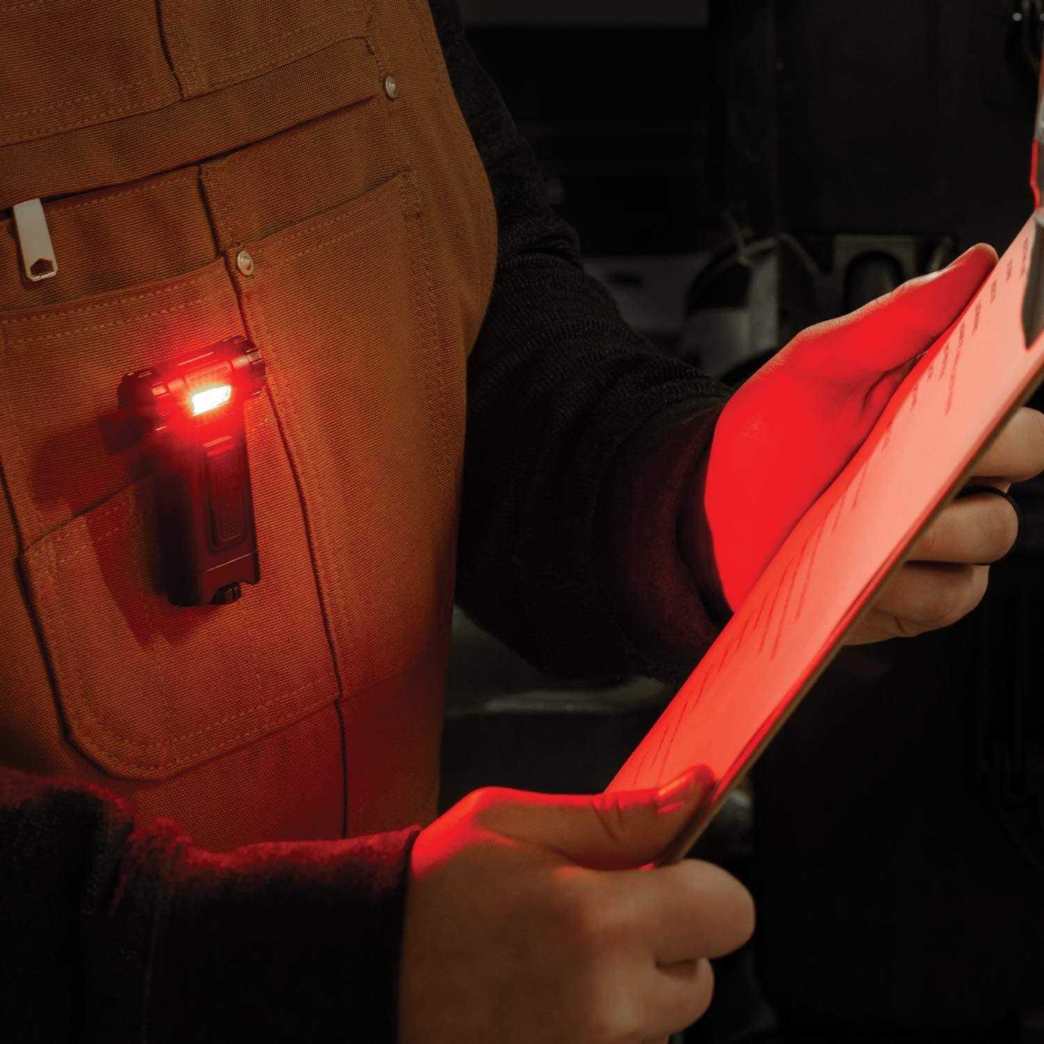 Coast HX4 Dual Color LED Clip Light - Image 3