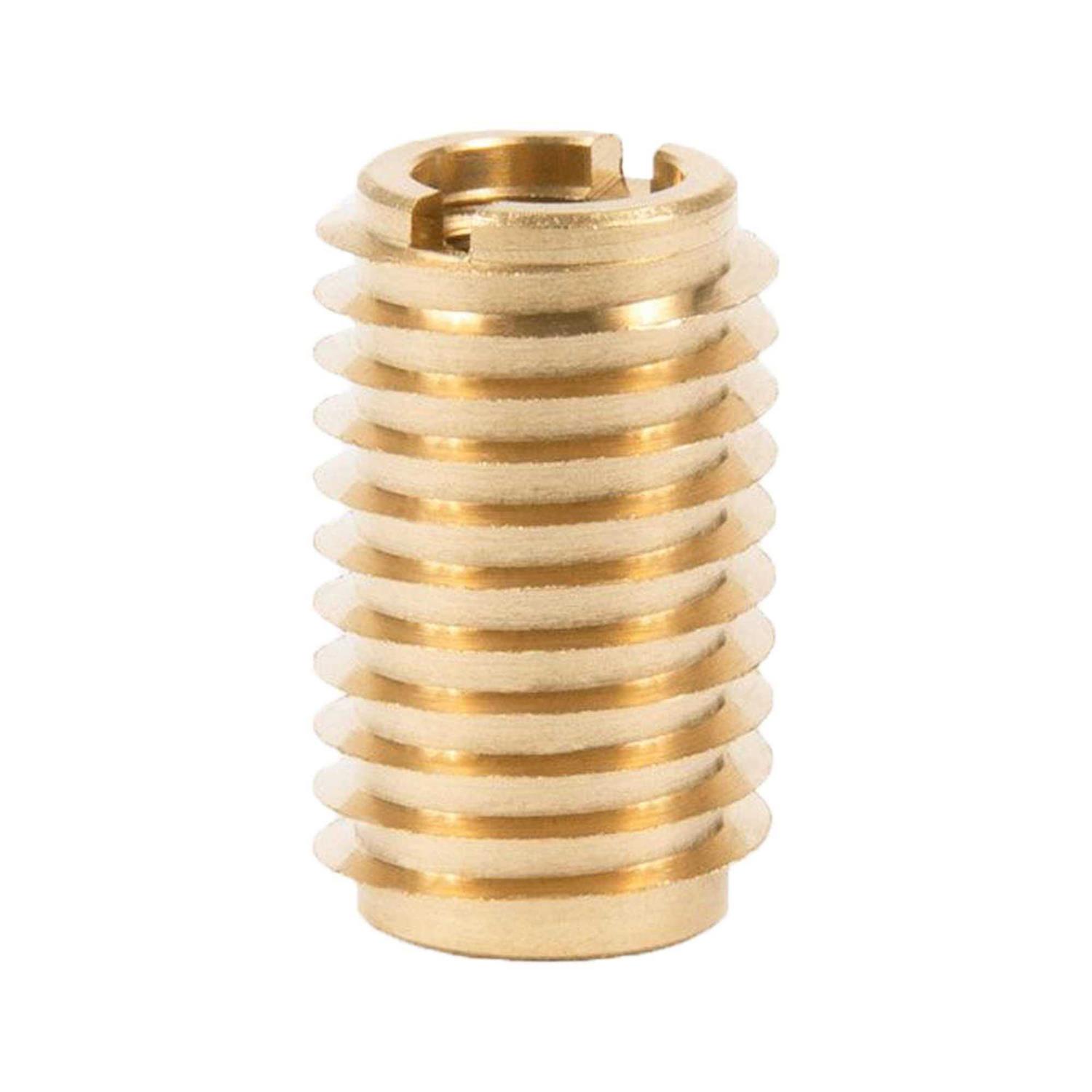 E-Z LOK Threaded Insert for Hard Wood Brass Thread Inserts