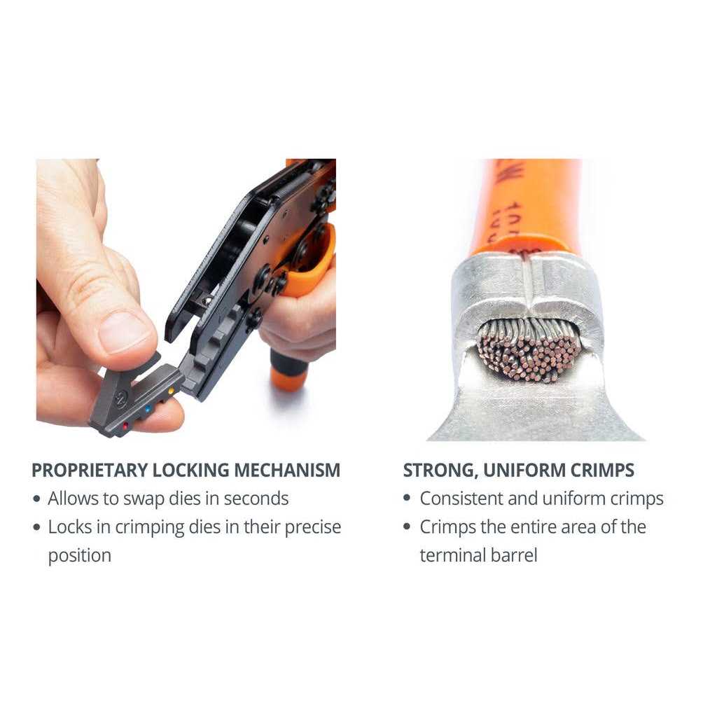 Wirefy Crimping Tool Set 11 PCS High Leverage Wire Crimper 9 - Image 4