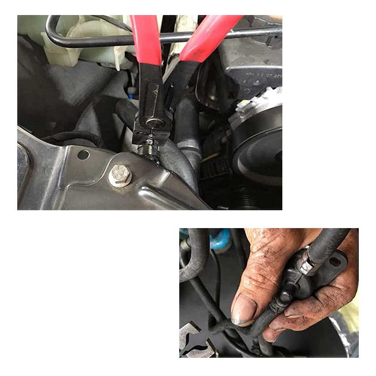 CNWOOAIVE Hose Clamp Pliers Automotive Clic and Clic R Type Collar Plier CV Boot Clamp Pliers - Image 2