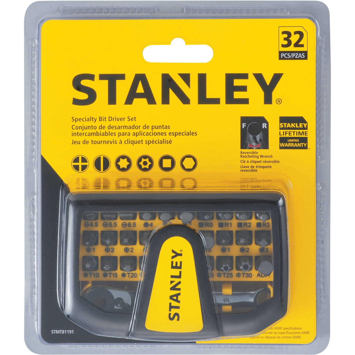 Stanley 32pc Bit Driver Set
