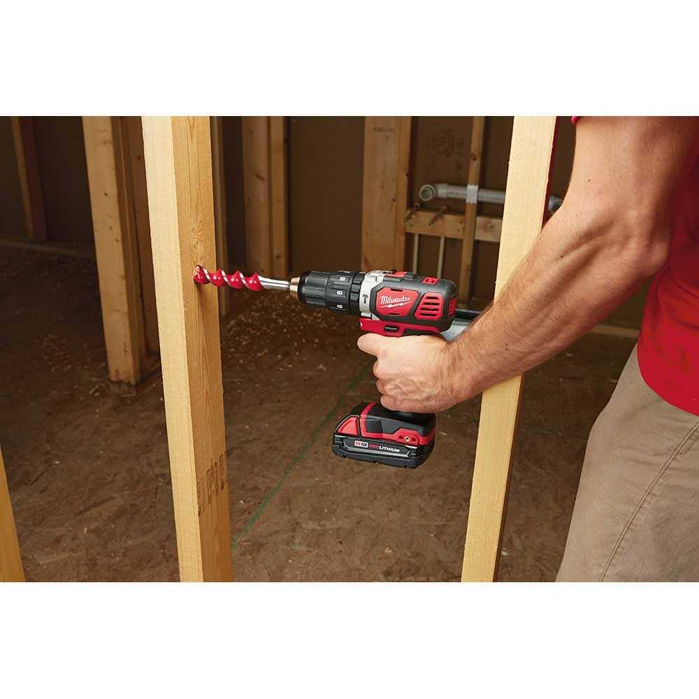 Milwaukee 2607-22CT M18 1/2 Compact Hammer Drill/Driver Kit - Image 4