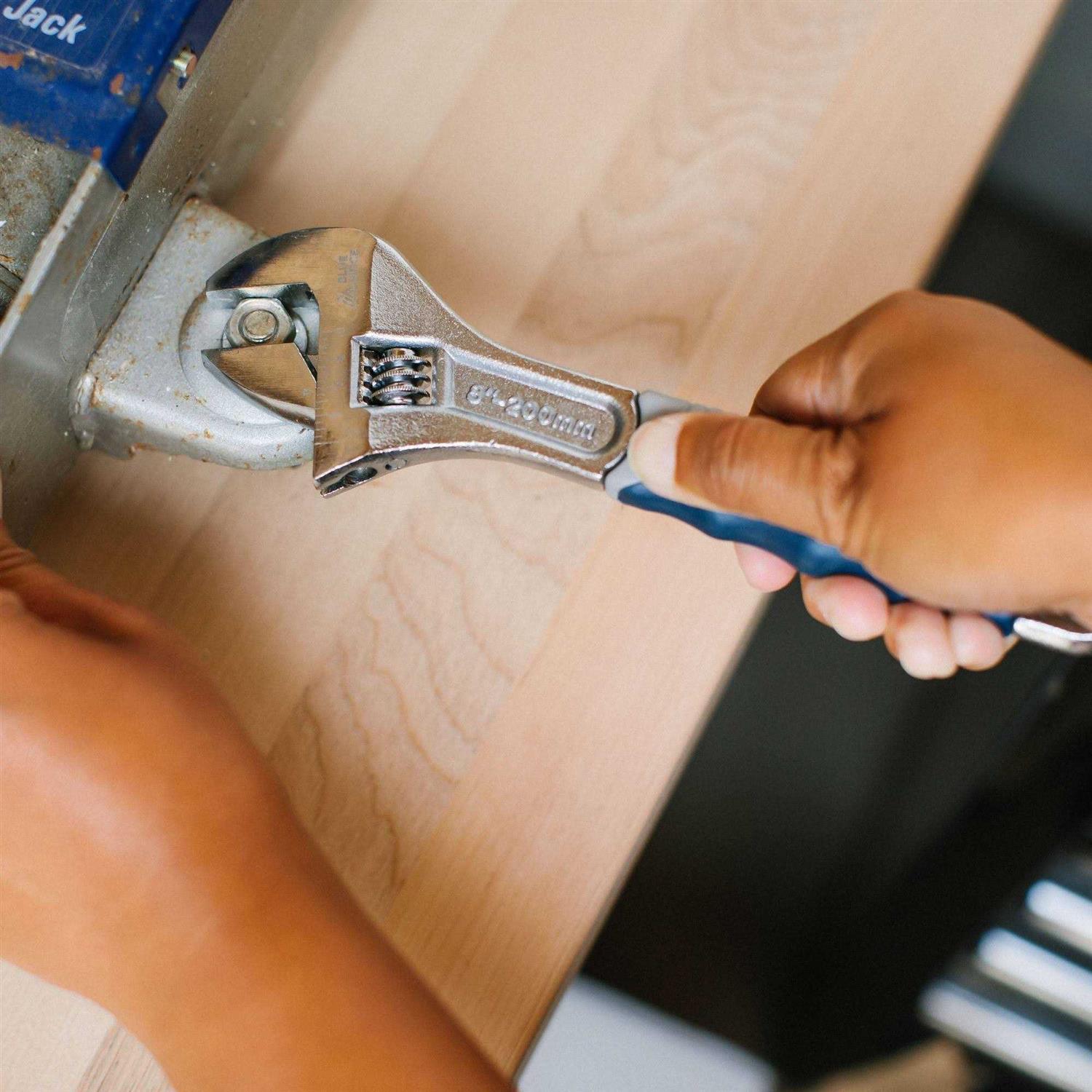 Blue Ridge Tools Adjustable Wrench 8 Tool - Image 3