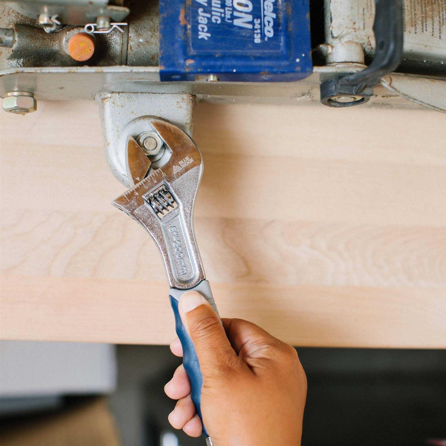 Blue Ridge Tools Adjustable Wrench 8 Tool - Image 5