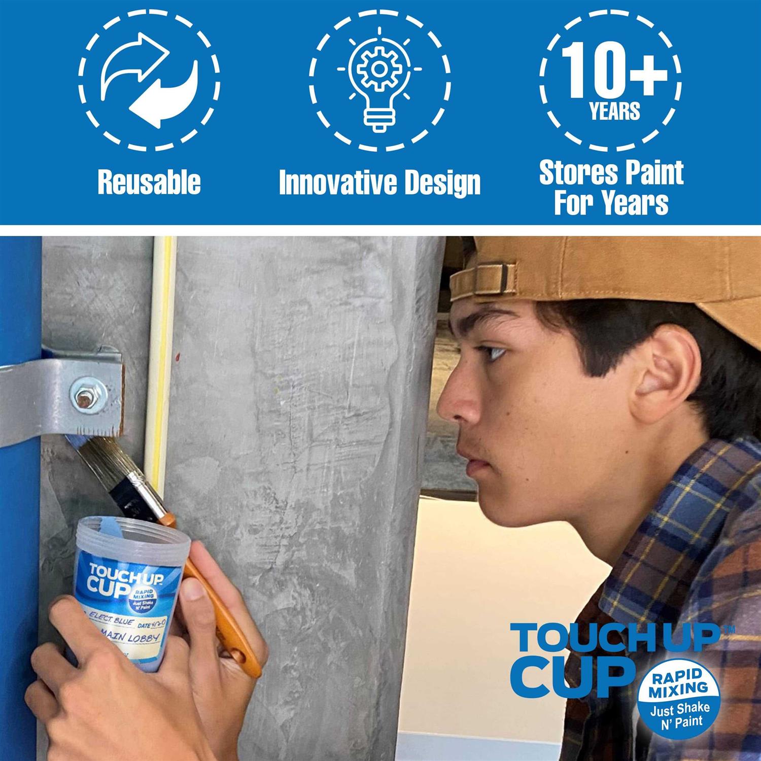 Touch Up Cup Three Pack Paint Storage Solution - Image 4