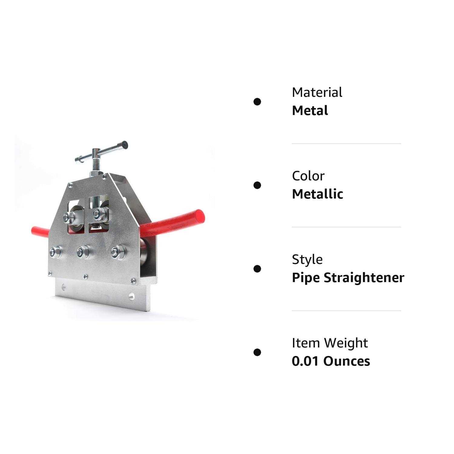 Table top ps 100 tool-less adjustable 3/16 to 1 inch tube maxline pex pipe fuel line bench clamp straightener - Image 4