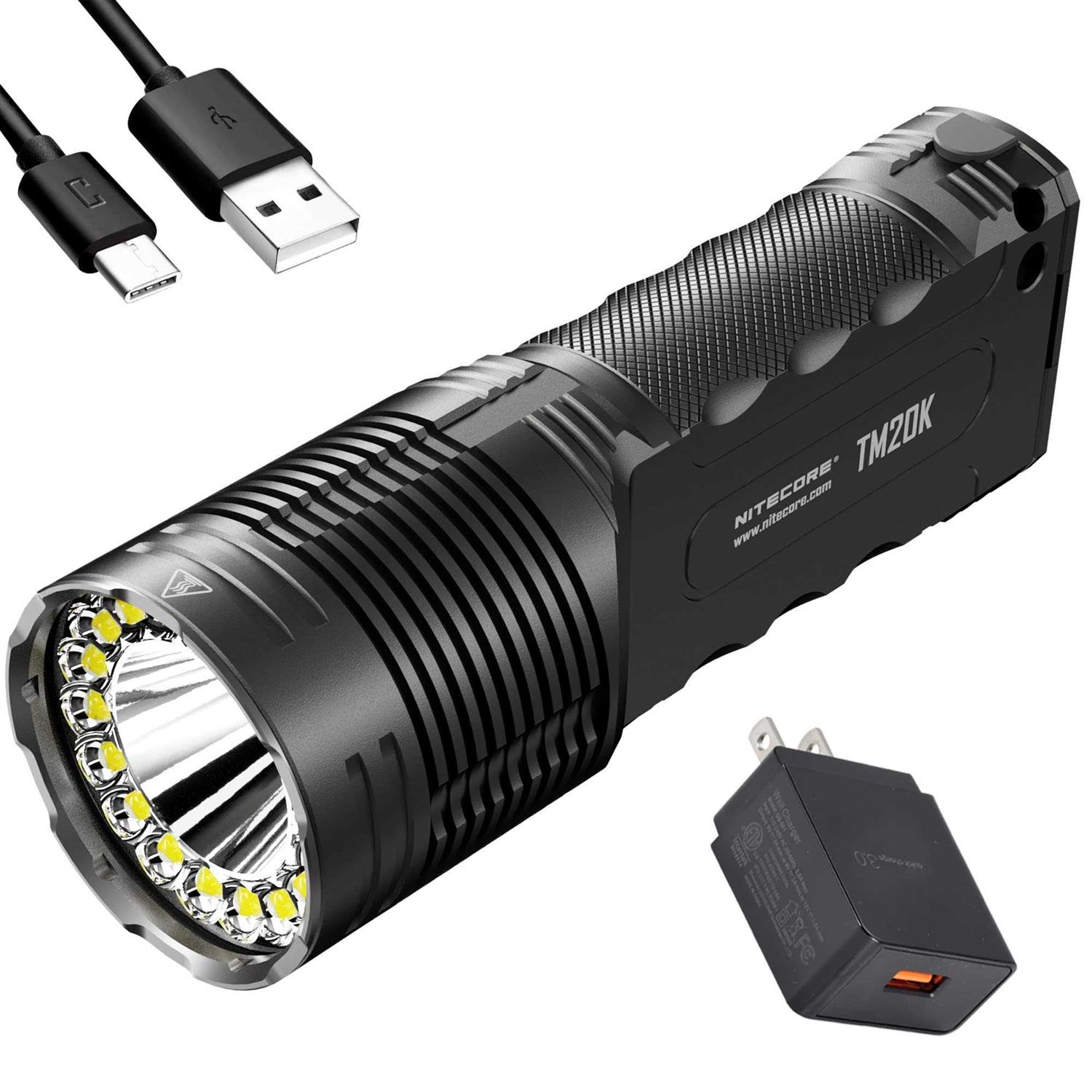 Nitecore TM20K 20,000 Lumen Rechargeable Flashlight