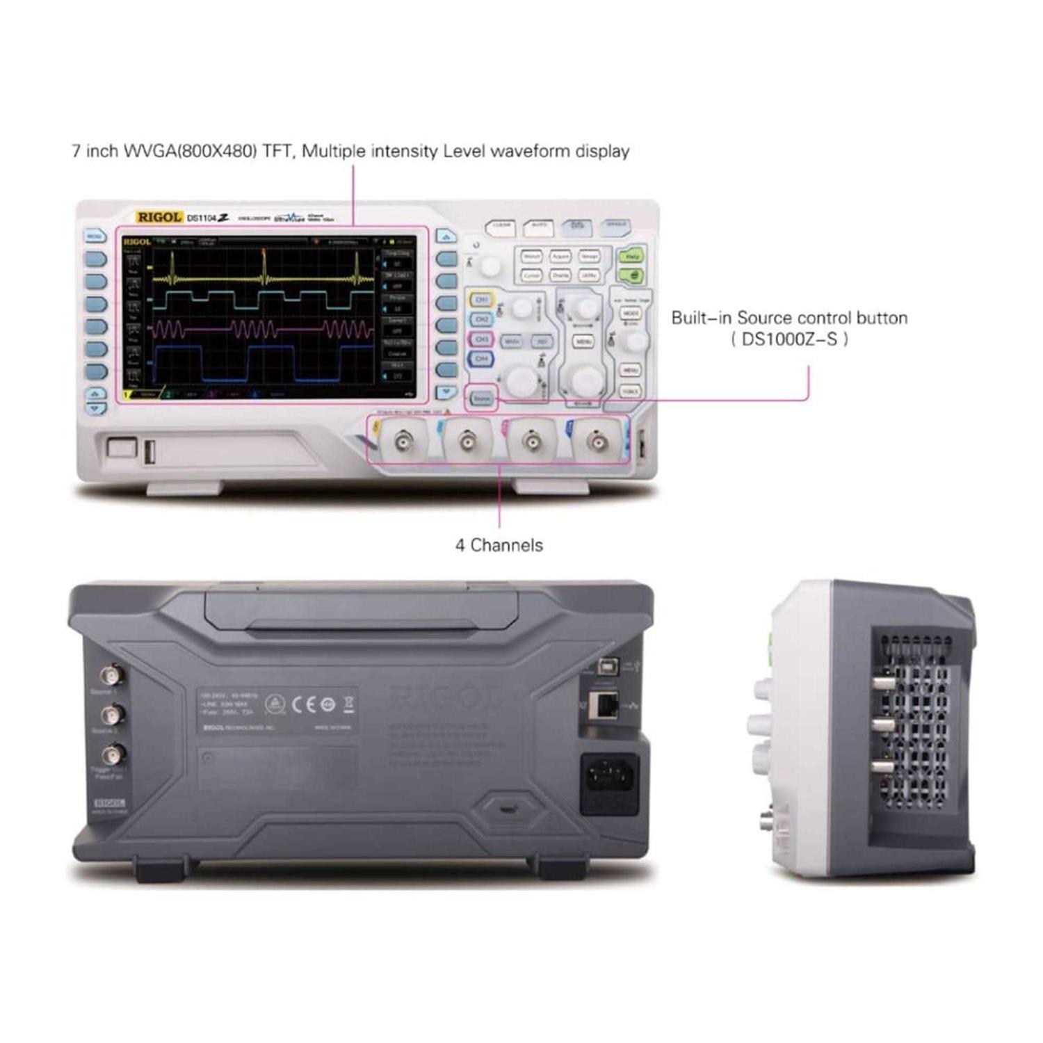 Digital Oscilloscope Rigol DS1054Z - Image 3