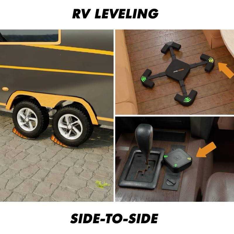CARMTEK Level Wizard v2.0 Wireless RV Leveling System 2022 Camper Leveling System with Extensible Legs for an Accurate Leveling - Image 5