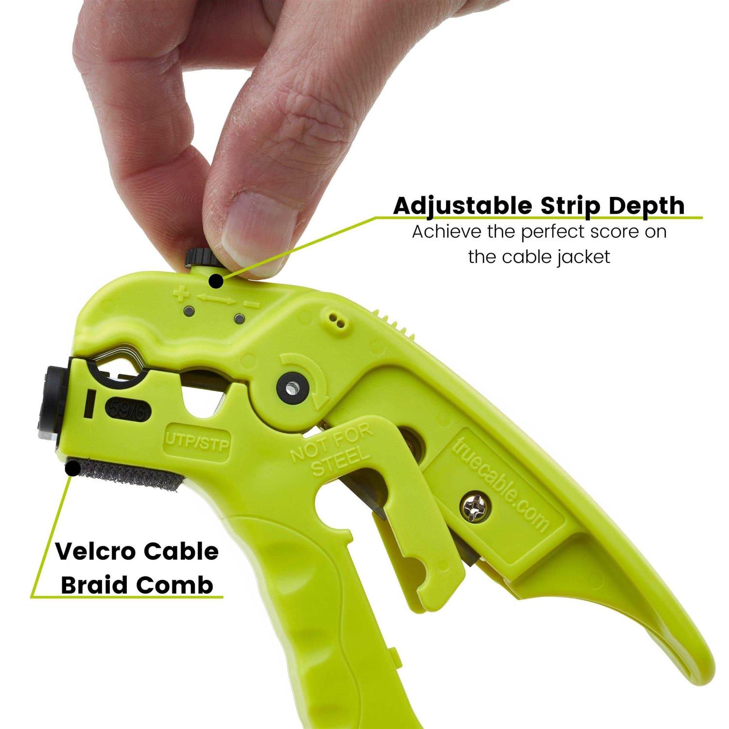 trueCABLE Cable Stripping & Cutting Tool - Image 4