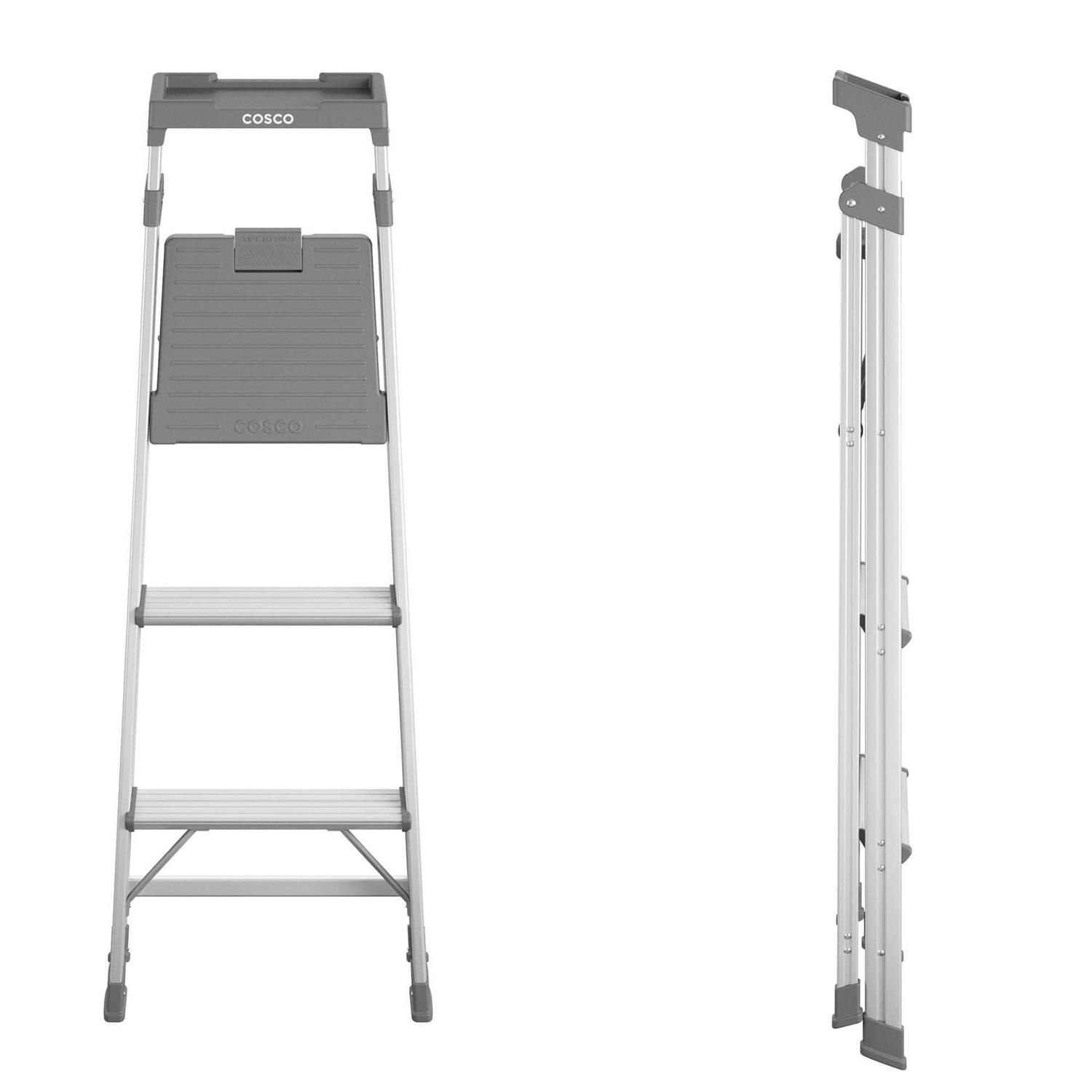 Cosco Lite Solutions 3-Step Step Stool - Image 2