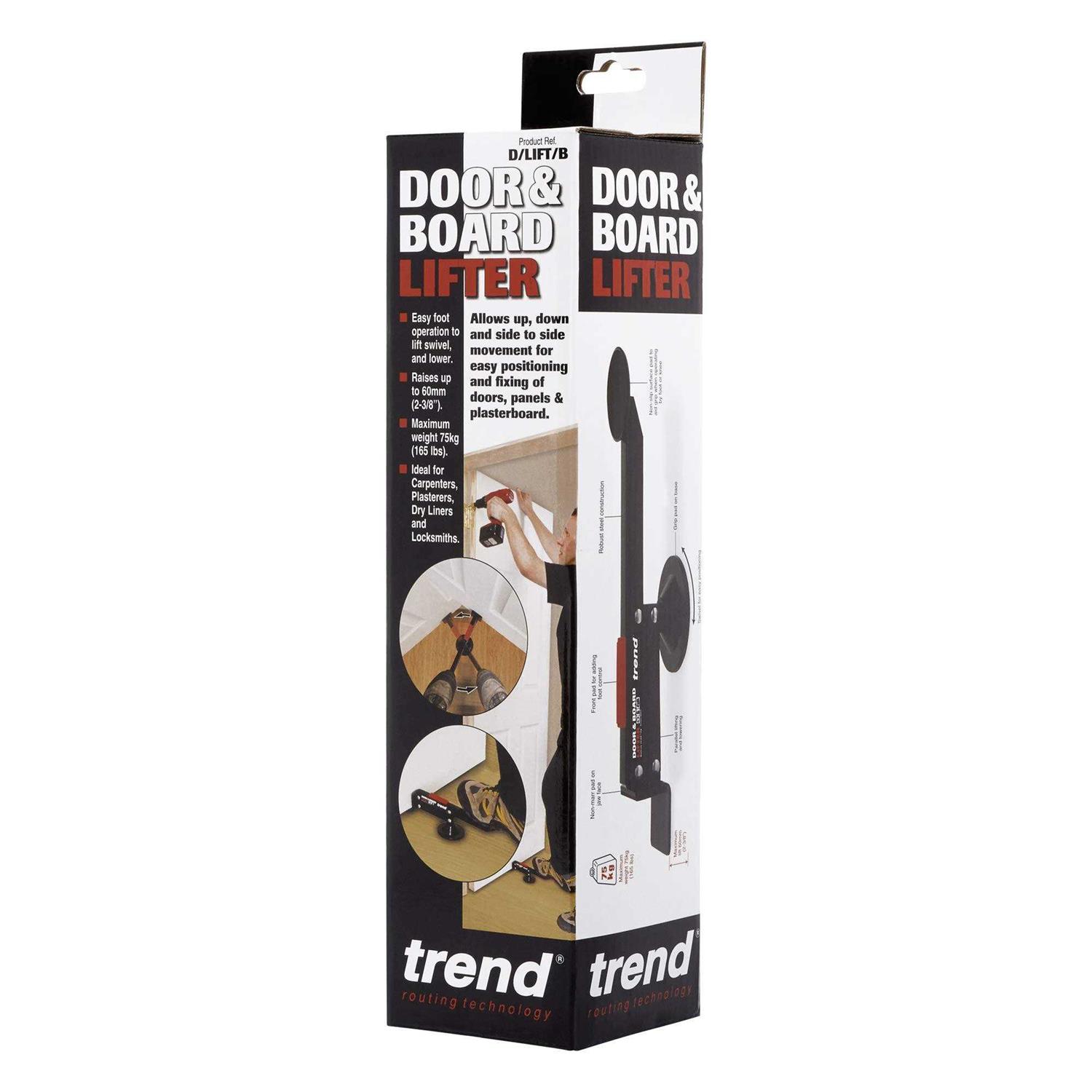 Trend D/LIFT/B Swivel Door and Board Lifter Black - Image 3