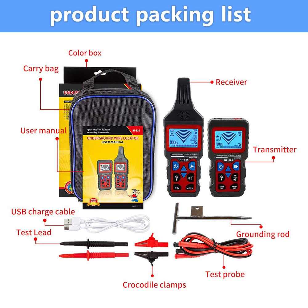 Buy Noyafa NF-826 Underground Cable Locator - Image 5