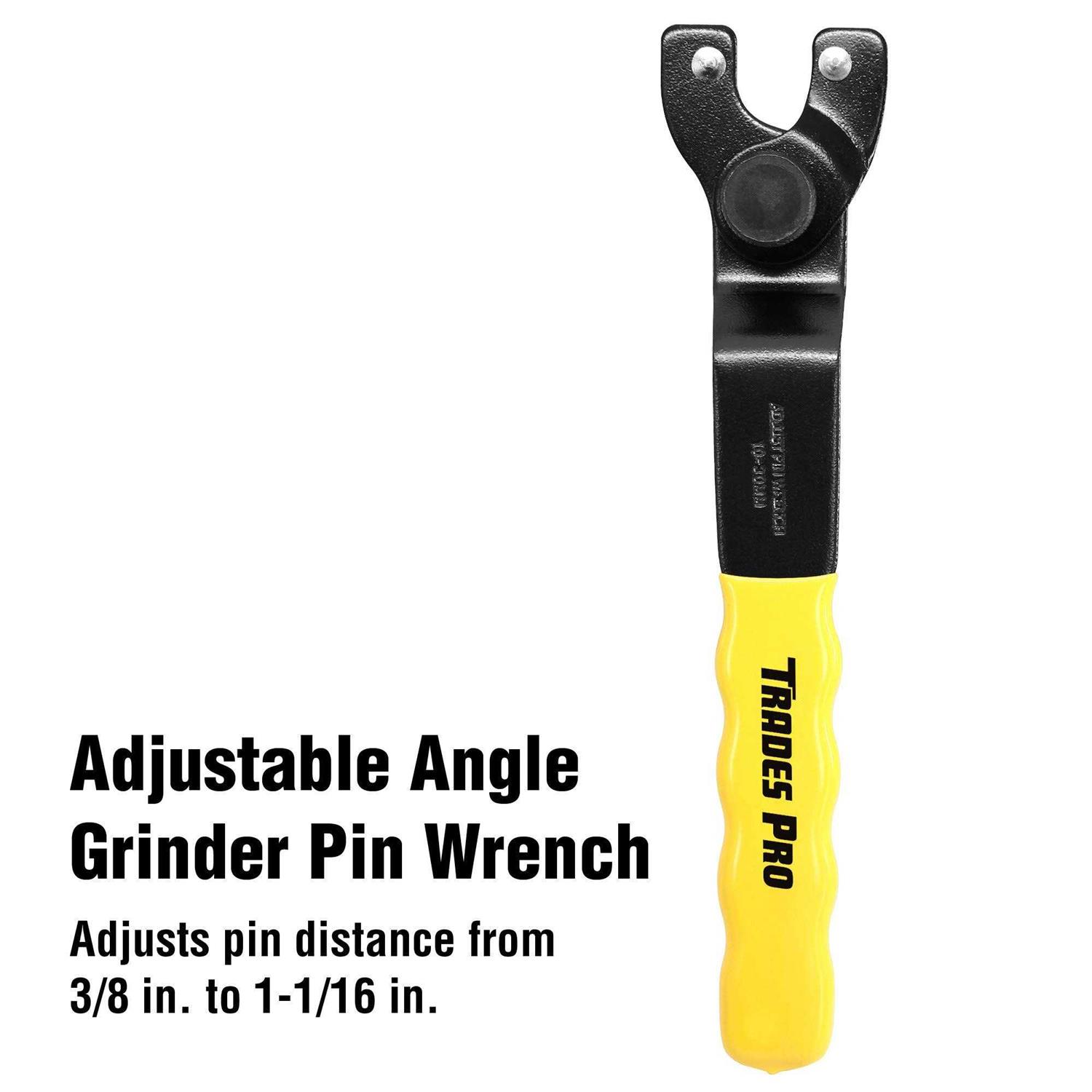 Unbranded Trades Pro Adjustable Angle Grinder Pin Wrench 830250 - Image 5