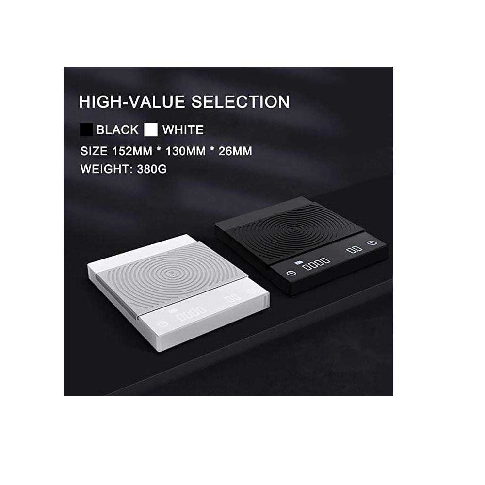 TIMEMORE Coffee Scale Espresso Scale,Weigh Digital Coffee Scale with Timer,2000 Grams - Image 4