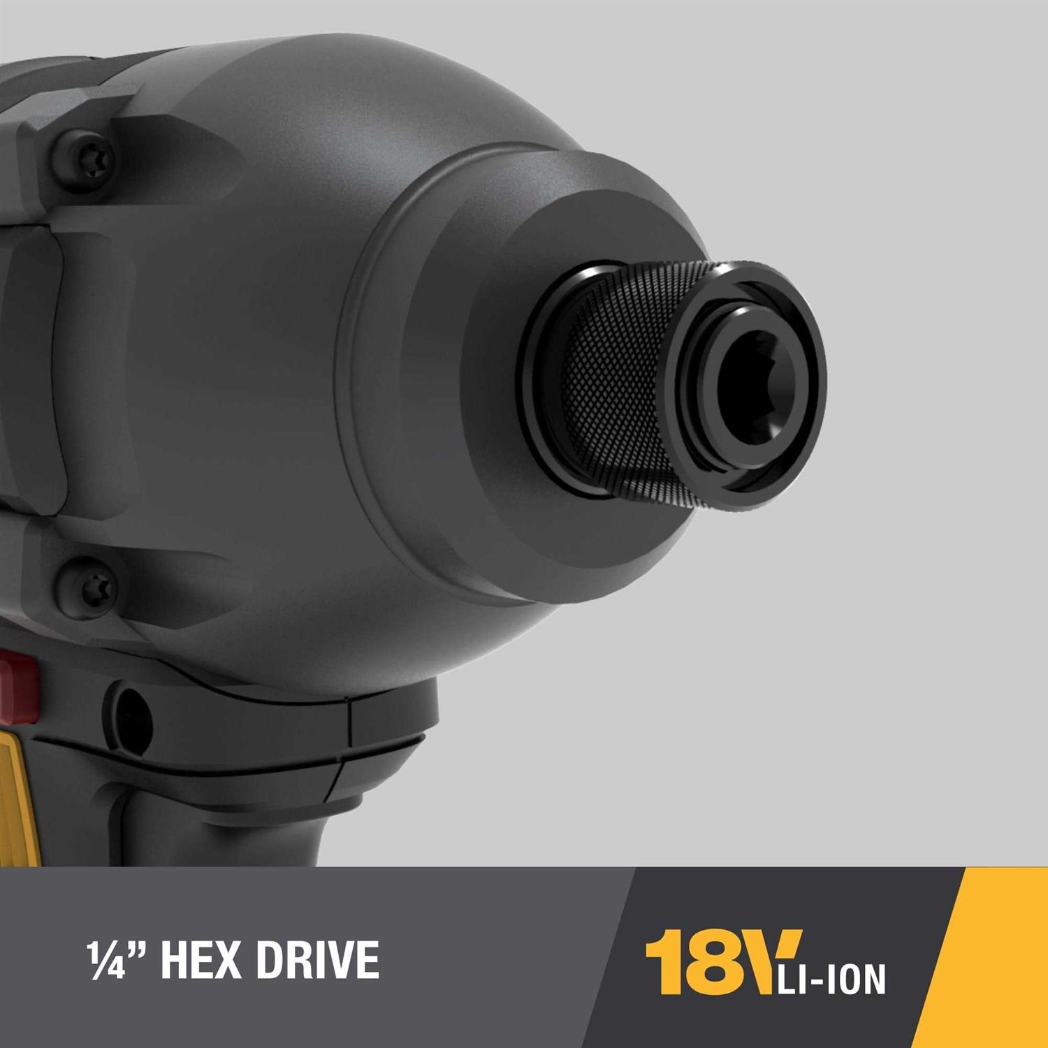 Cat 18V Cordless Hammer Drill & Impact Driver Kit - Image 5