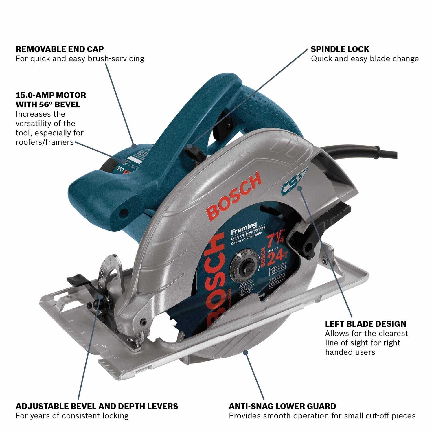 Bosch Circular Saw CS5 - Image 5