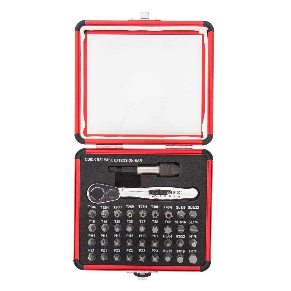 Sunex Tools 9726 Mini Ratchet and Bit Set