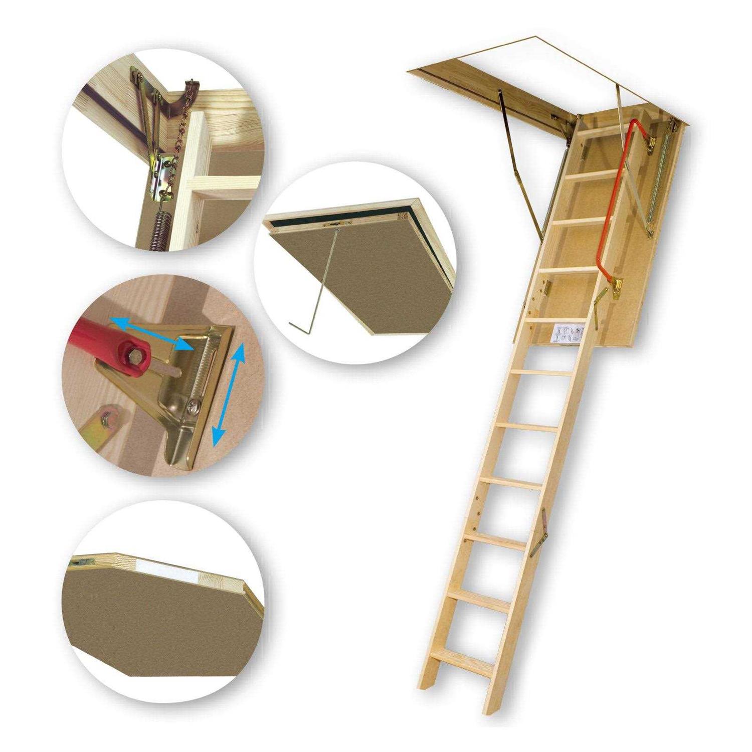 Fakro 66802 LWP Insulated Attic Ladder - Image 2